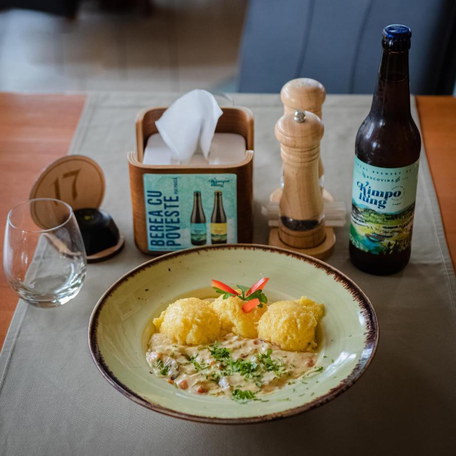 Restaurant Pensiune Bucovina Câmpulung Moldovenesc Dış mekan fotoğraf